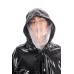 KF PVC Plastik - Zusatzkapuze / Gesichtsmaske für Regenmäntel HO25 INNER HOOD