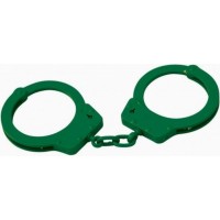 CTS-Thompson - OS Handfesseln Handschellen groß Kette 1003CGREEN Carbonstahl Grün