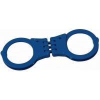 CTS-Thompson - TRI-MAX Handschellen Handfesseln Scharnier 1058CBLUE Carbonstahl Blau