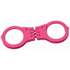 CTS-Thompson - Standard Handfesseln Handschellen Scharnier 1054CPINK Carbonstahl Pink Rosa
