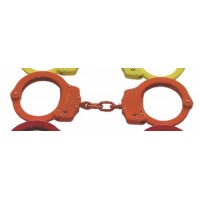 HIATT / SAFARILAND - Model 2010C orange Standard Handfesseln Handschellen Kette