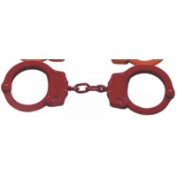 HIATT / SAFARILAND - Model 2010C rot Standard Handfesseln Handschellen Kette 