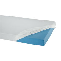 Suprima 3065 - Spannbetttuch Frottee Super PU beschichtet weiß 100x200x20cm