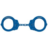 PEERLESS - 750C Handschellen Handfesseln Kette blau