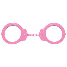 PEERLESS - 752C Handschellen Handfesseln gross Kette pink rosa