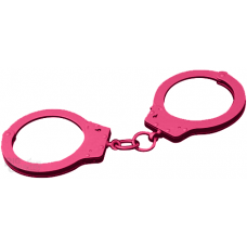 CTS-Thompson - XOS Handfesseln Handschellen Übergröße Kette 9010CPINK Carbonstahl Pink Rosa