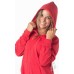 Jersey - Schlafoverall Jumpsuit Einteiler rot FERRARI RED mit Kapuze