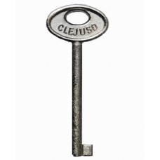 CLEJUSO - E/S11 Schlüssel Ersatzschlüssel für Handschellentypen Nr. 11,12,19 