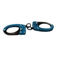 RIVOLIER - 0307BL Trainings - Handschellen Handfesseln blau Kette