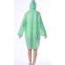 Plastik - Jacke Regenjacke junge Damen modern grün gemustert WYQ-R009 