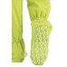 Fleece - Schlafoverall Jumpsuit Einteiler Limettengrün LIME GREEN mit Kapuze