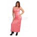 KF PVC Plastik - Kleid langes Abendkleid DR04 DRESS LONG