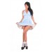 KF PVC Plastik - Kleid Marilyn Monroe-Style DR06 HALTERNECK DRESS
