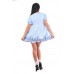KF PVC Plastik - Kleid Nachtkleid Nachthemd DR30 VINTAGE NIGHTDRESS