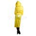 KF PVC Plastik - Mantel Regenmantel Damen Mantel RA37 TRENCHCOAT